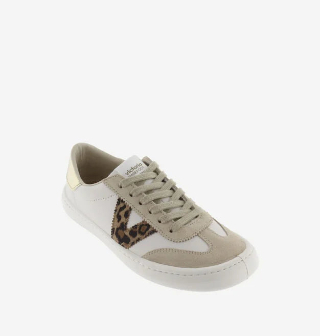 VICTORIA OLMO BAREFOOT EFECTO PIEL/SERRAJE & FANTASÍA BEIGE LEOPARDO