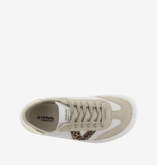 VICTORIA OLMO BAREFOOT EFECTO PIEL/SERRAJE & FANTASÍA BEIGE LEOPARDO