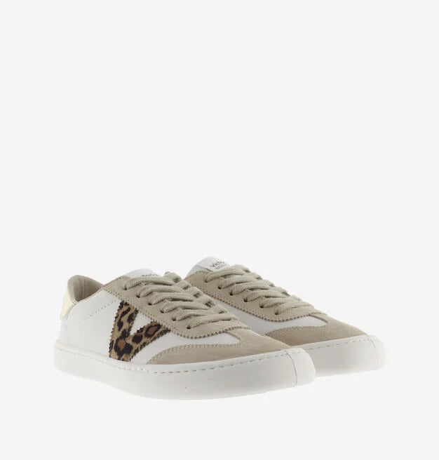 VICTORIA OLMO BAREFOOT EFECTO PIEL/SERRAJE & FANTASÍA BEIGE LEOPARDO