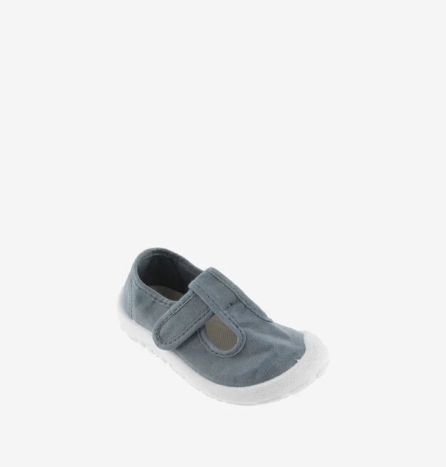 VICTORIA BOSCO BAREFOOT SANDALIA LONA DREC® PEPITOS ATLANTICO