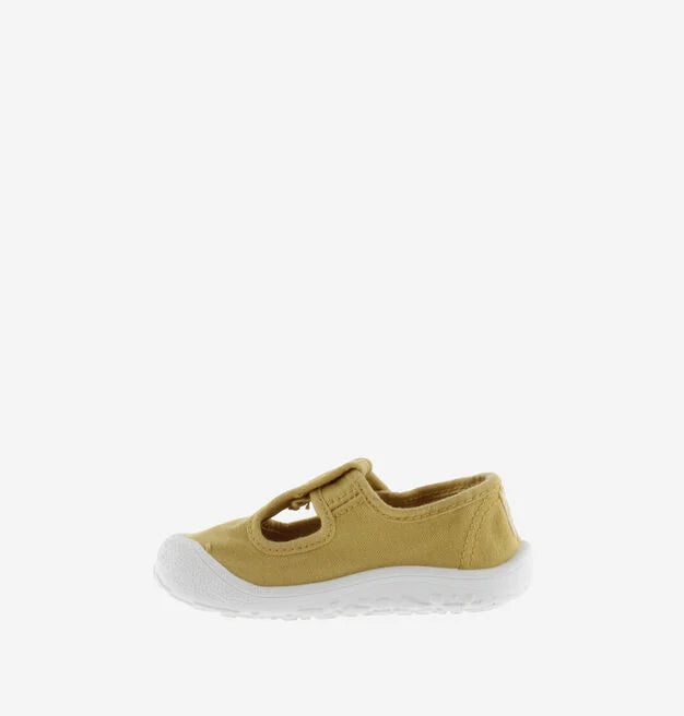 VICTORIA BOSCO BAREFOOT SANDALIA LONA DREC® PEPITOS TRIGO