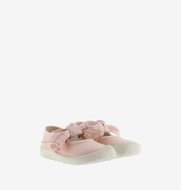 VICTORIA BOSCO BAREFOOT MERCEDES LONA & PAÑUELO CUADROS ROSA