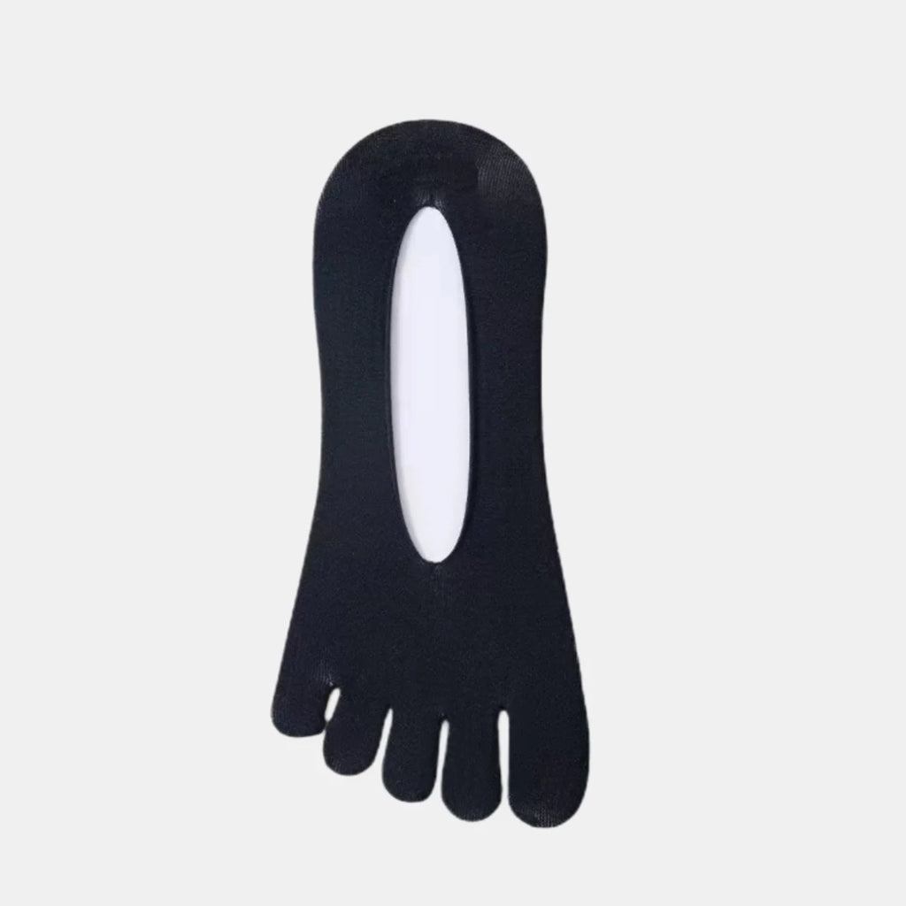 CALCETINES ROOTS BAREFOOT 5 DEDOS INVISIBLES NEGRO