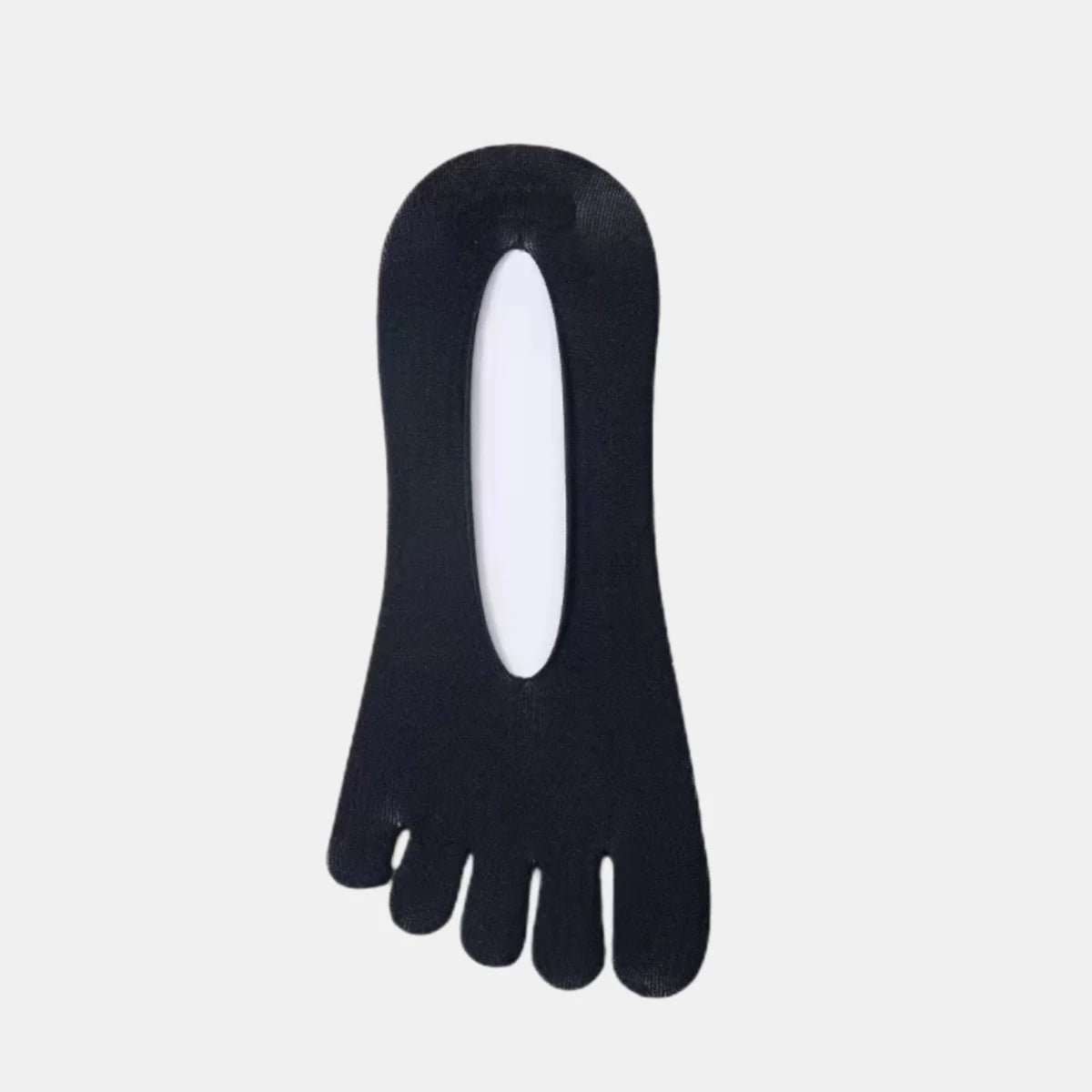 CALCETINES ROOTS BAREFOOT 5 DEDOS INVISIBLES NEGRO