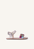 SANDALIAS GIOSEPPO BAREFOOT PIEL FLORES LOITOK