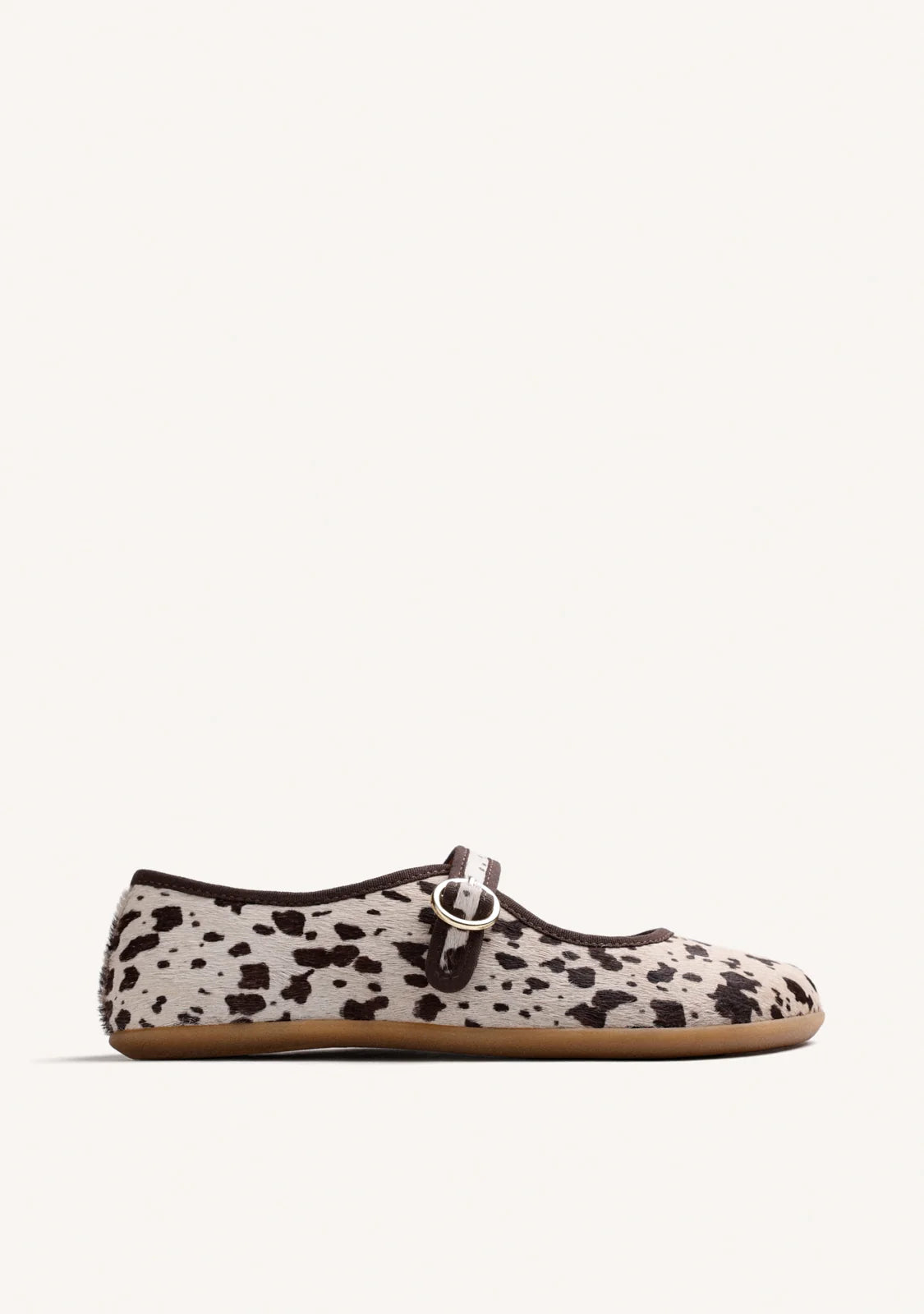 BAILARINAS GIOSEPPO BAREFOOT ESTAMPADO ANIMAL PIEL VACA