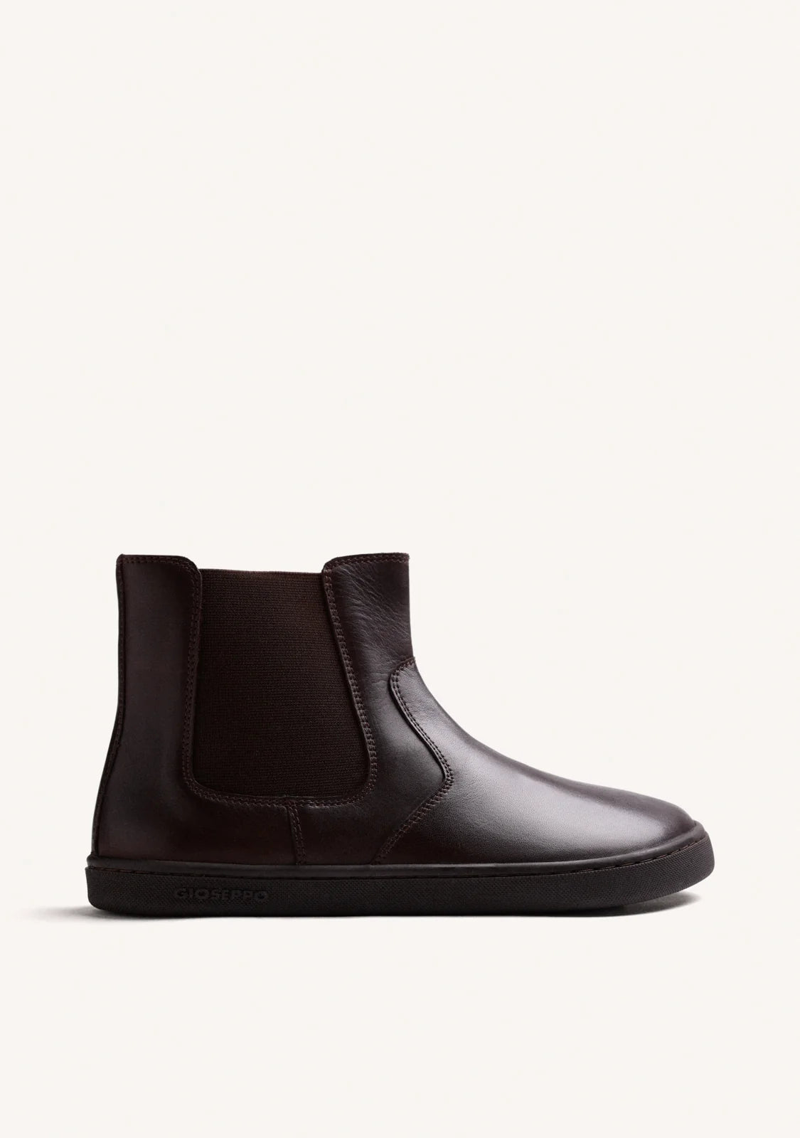 BOTINES GIOSEPPO BAREFOOT MARRÓN CHOCOLATE PIEL