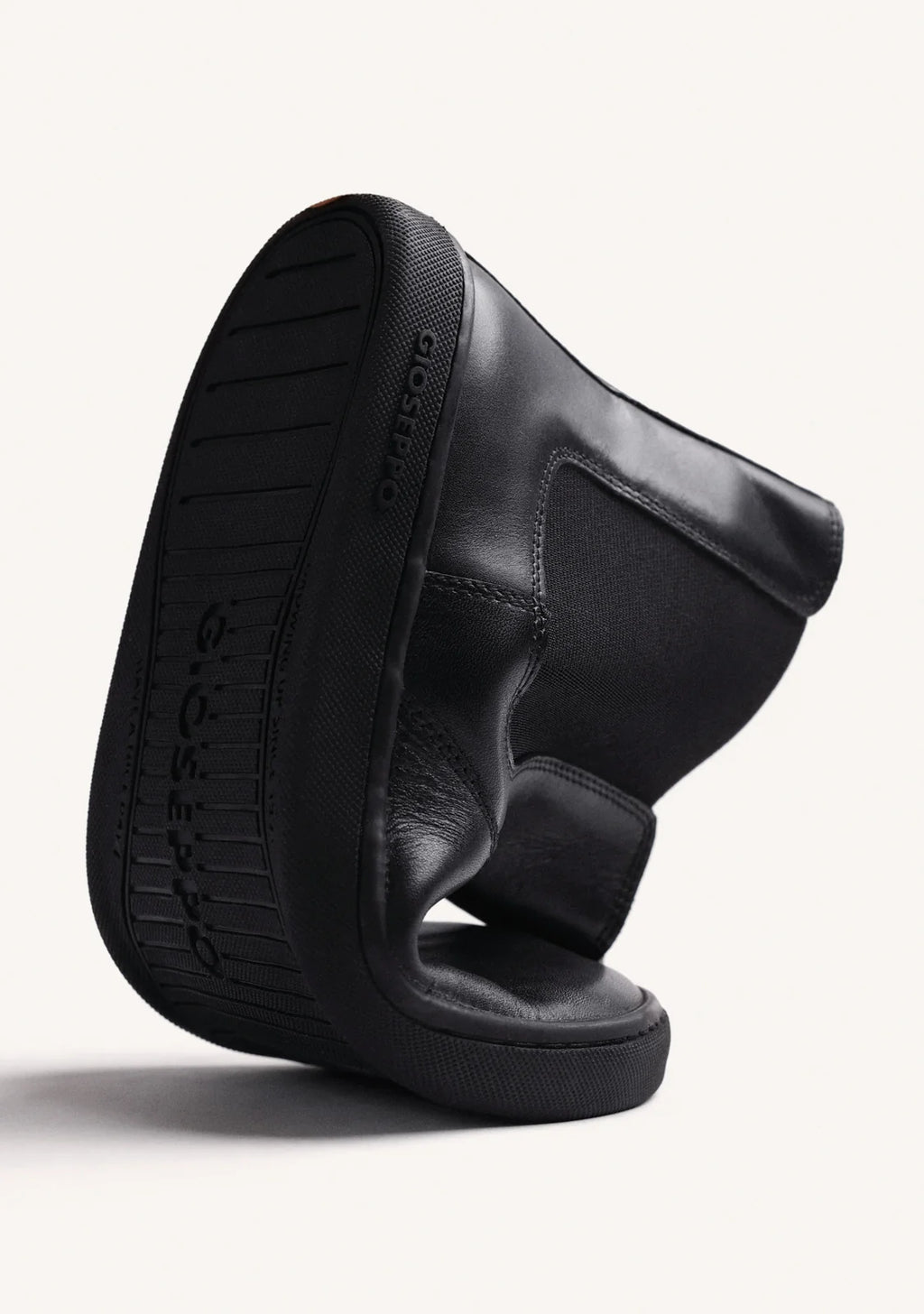 BOTINES GIOSEPPO BAREFOOT NEGRO PIEL