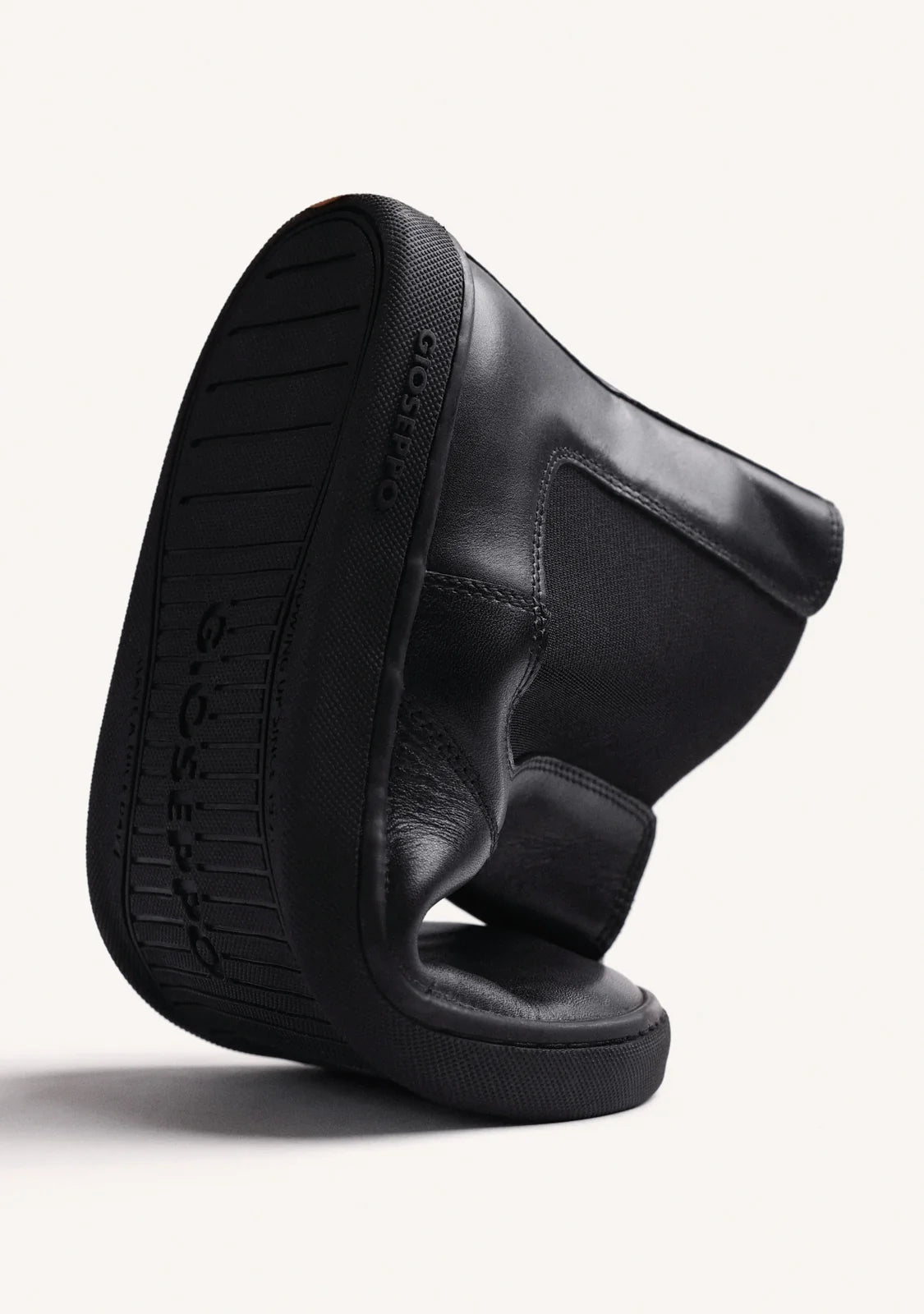 BOTINES GIOSEPPO BAREFOOT NEGRO PIEL