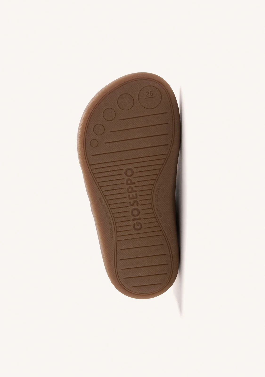 GIOSEPPO ZAPATILLAS BAREFOOT PIEL MARRÓN