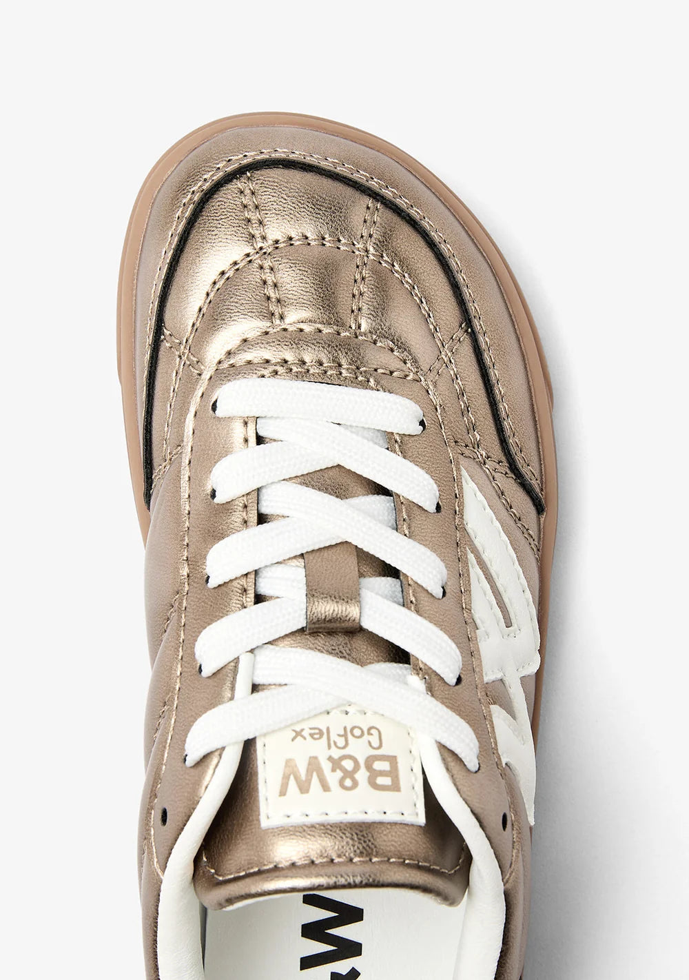 B&W Goflex Zapatillas Barefoot Bronce Logo