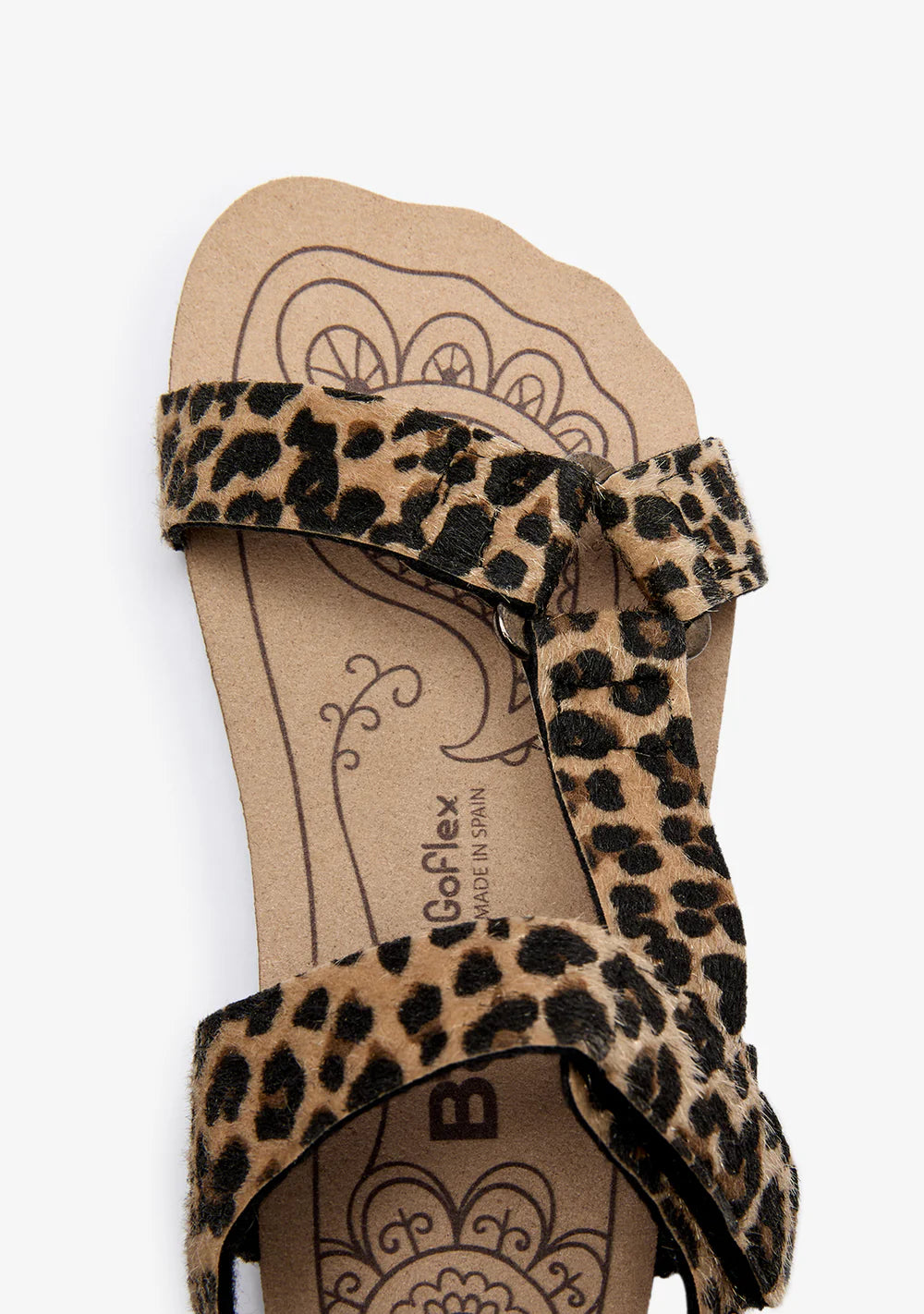 Sandalias Barefoot Goflex Leopardo