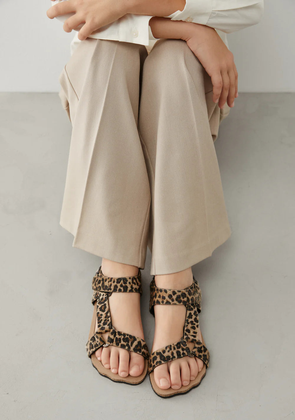 Sandalias Barefoot Goflex Leopardo