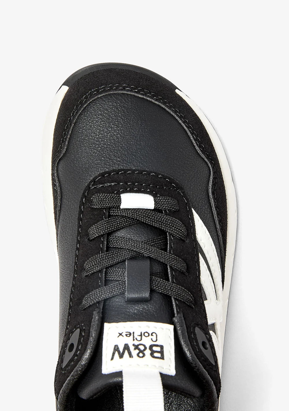 B&W Goflex Zapatillas Barefoot Negro