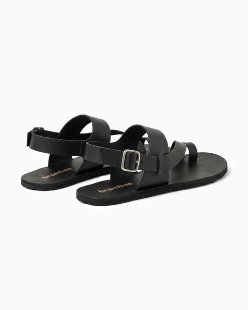 Brambas Goa Noir - Sandalias Barefoot Unisex