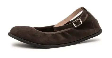 Bailarinas FlexiNens 8250-c serraje marrón