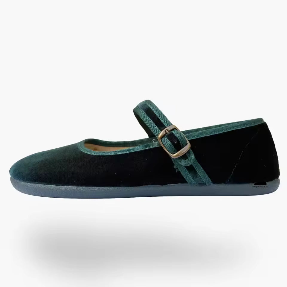 Mercedita Terciopelo Verde