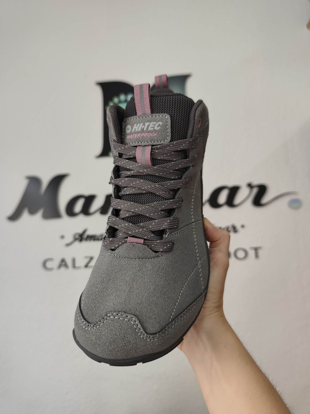 HiTec loma mid Waterproof cool grey women