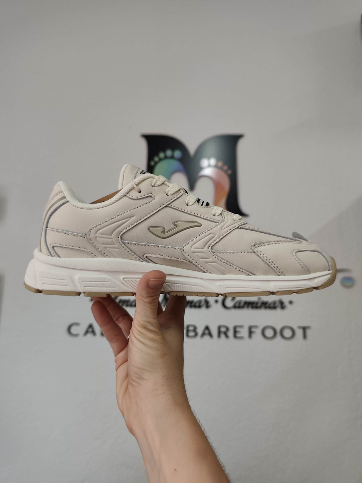 Joma Barefoot RT50 beige mujer