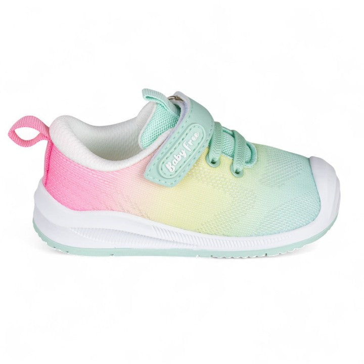CHETTO DEPORTIVA BAREFOOT BABY FREE TEXTIL ARCOIRIS
