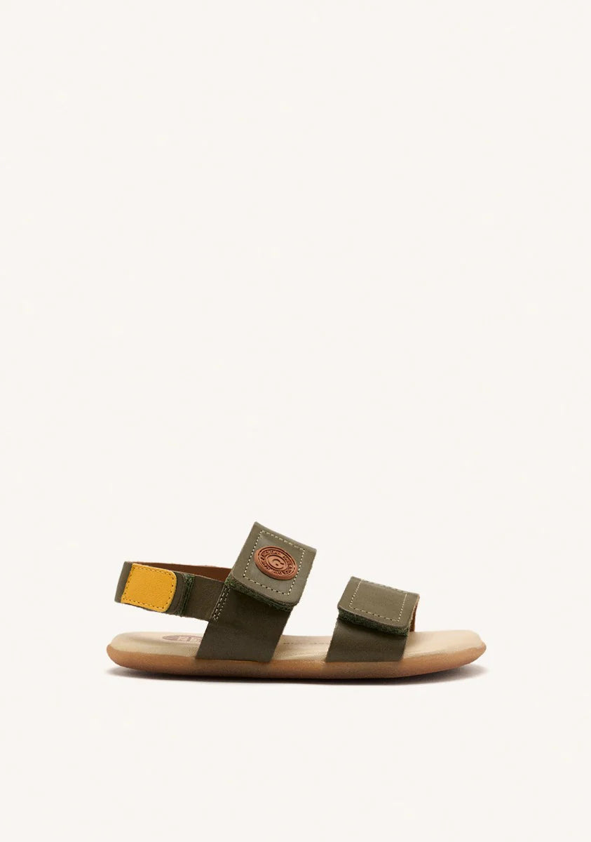 SANDALIAS GIOSEPPO BAREFOOT PIEL LENROT KAKI