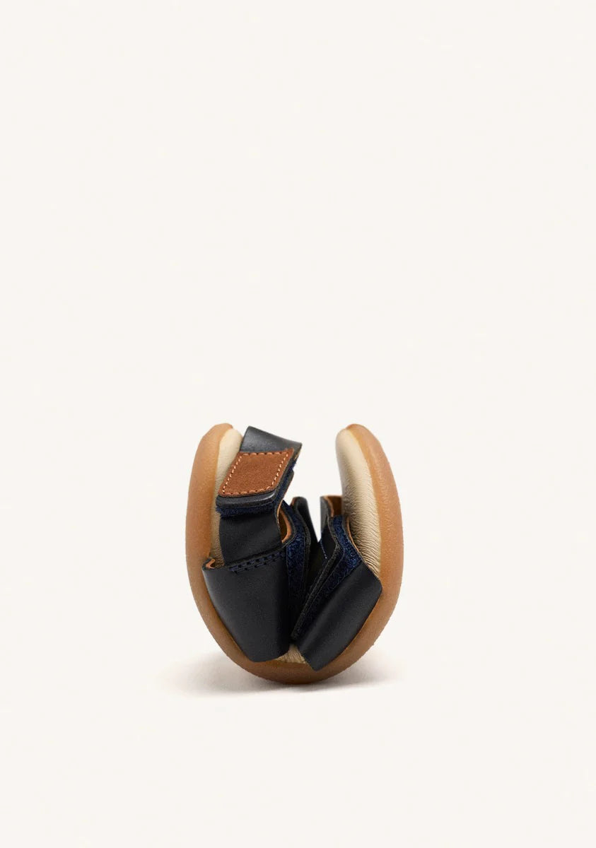 SANDALIAS GIOSEPPO BAREFOOT PIEL LENROOT MARINO