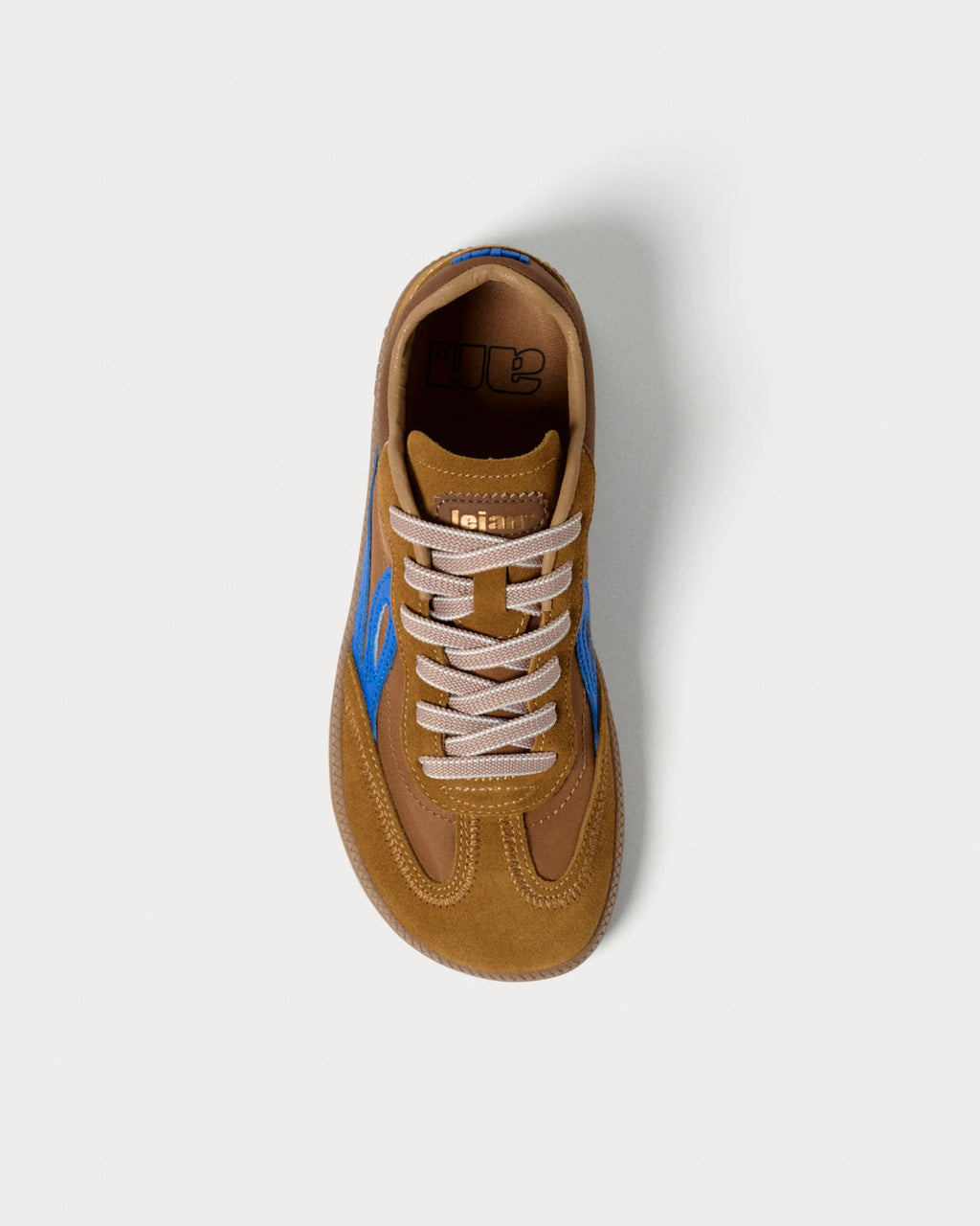 LEJAN ONE CAMEL/ELECTRIC BLUE WIDE