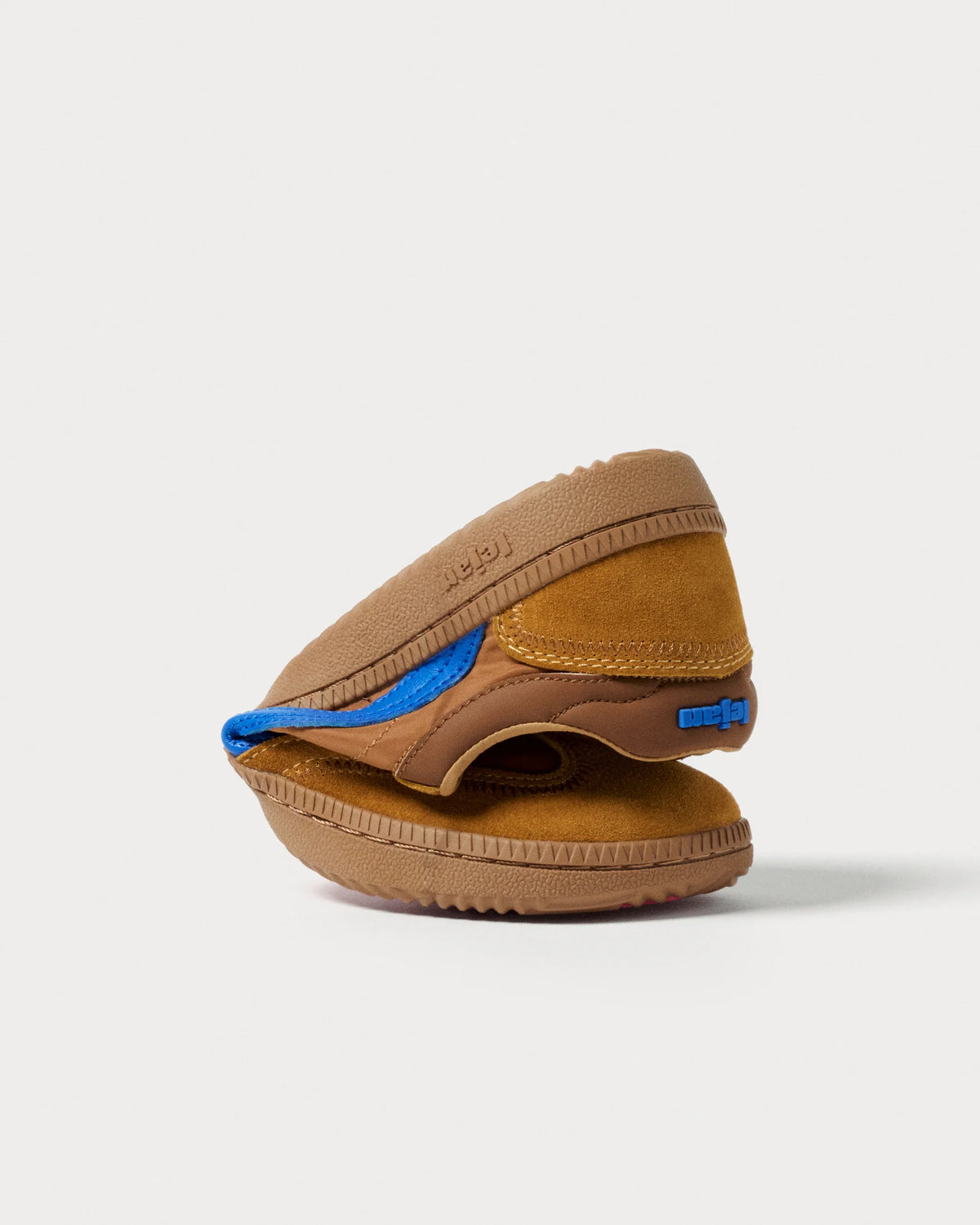 LEJAN ONE CAMEL/ELECTRIC BLUE WIDE